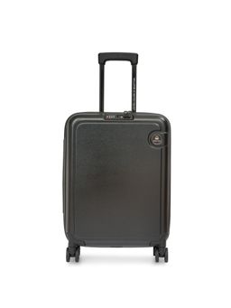 United Colors of Benetton - Ryzen Unisex Hard Luggage - Black TSA Lock 55 Cm Cabin Trolley Bag (S)