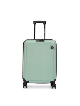 United Colors of Benetton - Ryzen Unisex Hard Luggage -Green TSA Lock 55 Cm Cabin Trolley Bag (S)