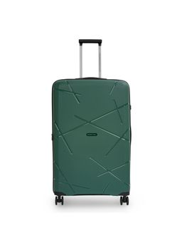 United Colors of Benetton - Moonstone Unisex Hard Luggage Green TSA Lock Trolley Bag