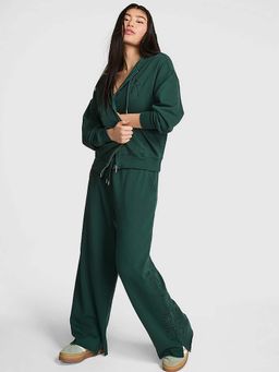Victoria's Secret - Green Solid Regular Fit Sweatpant