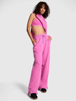 Victoria's Secret - Pink Solid Regular Fit Sweatpant