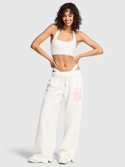 Victoria's Secret - Beige Solid Regular Fit Sweatpant