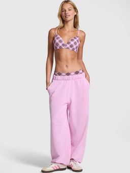 Victoria's Secret - Purple Solid Regular Fit Joggers