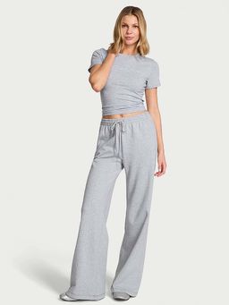 Victoria's Secret - Grey Solid Regular Fit Sweatpant