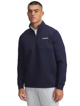 Under Armour - Blue Solid Regular Fit Sweatshirt
