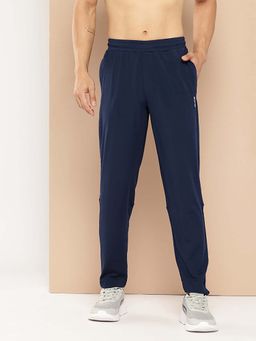 Alcis - Navy Blue Solid Regular Fit Trackpant