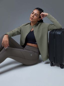 Technosport - Olive Solid Regular Fit Jacket