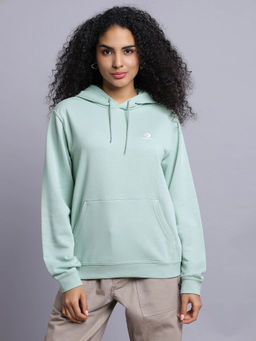 Converse - Unisex Converse Go-To Embroidered Star Chevron Standard Fit Pullover Hoodie