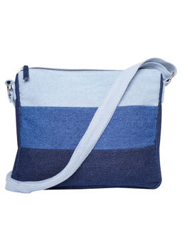THE PURANI JEANS - Denim Colorblock Sling Bag