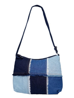 THE PURANI JEANS - Denim Square Shoulder Bag