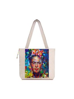 THE PURANI JEANS - Women's Stylish Hand-Painted Classical Design Tote Bag