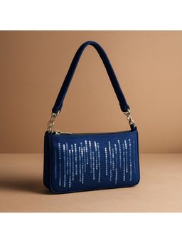 THE PURANI JEANS - Denim Bling Shoulder Bag