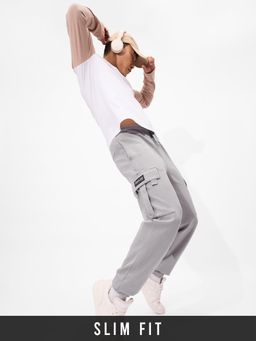 The Souled Store - Light Grey Men Joggers