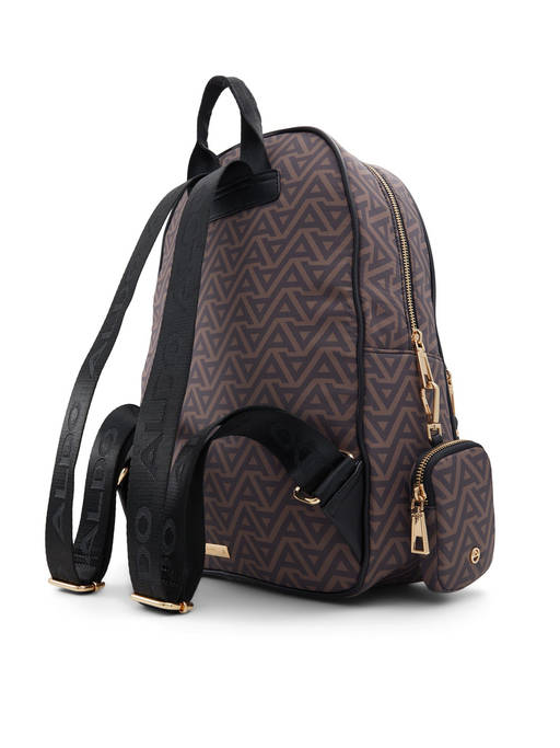 Aldo Quilted Brown Backpack s-l400.jpg main image 2