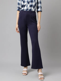 Latin Quarters - Bootcut Navy Blue Color Pant