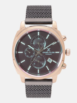Daniel Klein - Analog Black Dial Men Watch- DK12138-2