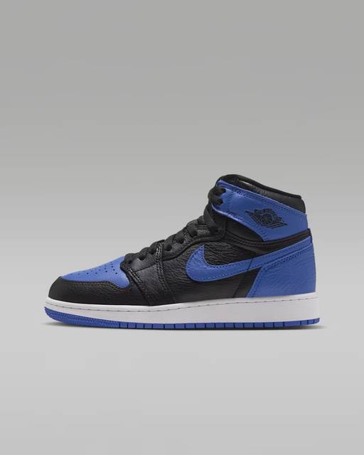 Air Jordan 1 High OG 'Black and Muslin' - Nike Air Jordan 1 High OG 'Black and Muslin' Older Kids' Shoes