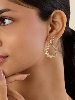 Isharya - Vaan 18Kt Gold Plated Drop Earrings