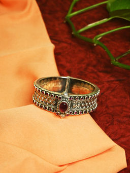 Mero Jewellery - Purple Tribal Cuff