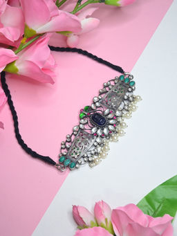 Mero Jewellery - Blue Kundan Choker