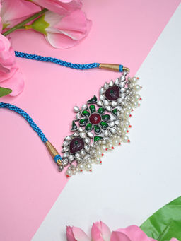 Mero Jewellery - Multicolor Kundan Choker