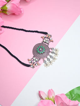 Mero Jewellery - Multicolor Kundan Pearl Choker