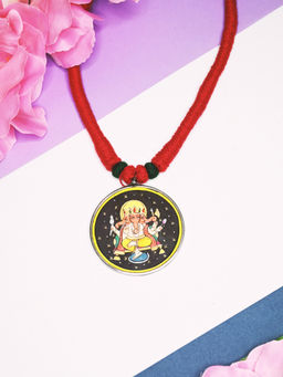 Mero Jewellery - Red Tribal Necklace