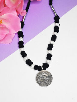 Mero Jewellery - Black Tribal Necklace