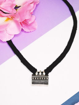 Mero Jewellery - Black Tribal Necklace