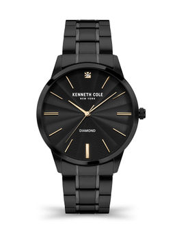 Kenneth Cole - KCWGG2122902MN-BLACK Dial Analog Watch for Men