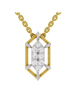 Sparkles - Lab Grown Diamond Igi Certified 0.29Ct Pendant 14K Yellow Gold