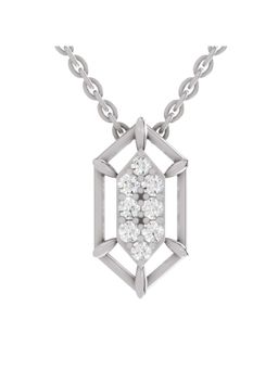 Sparkles - Lab Grown Diamond Igi Certified 0.29Ct Pendant 14K White Gold