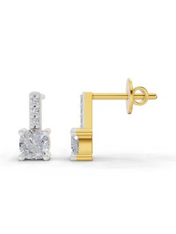 Sparkles - Lab Grown Diamond 0.82Ct Nova Gleam Earrings 14K Yellow Gold