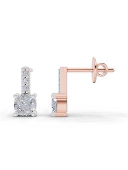 Sparkles - Lab Grown Diamond 0.82Ct Nova Gleam Earrings 14K Rose Gold