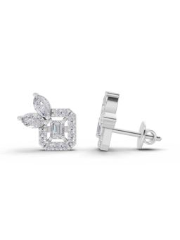 Sparkles - Lab Grown Diamond 0.86Ct Two Or Three Marquise-Cut 14K White Gold