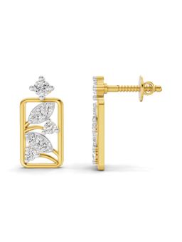Sparkles - Lab Grown Diamond 0.36Ct Earrings 14K Yellow Gold
