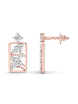 Sparkles - Lab Grown Diamond 0.36Ct Earrings 14K Rose Gold