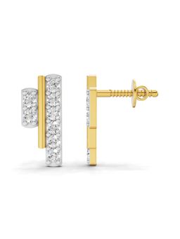 Sparkles - Lab Grown Diamond 0.35Ct Earrings 14K Yellow Gold