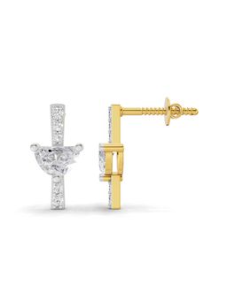 Sparkles - Lab Grown Diamond 1.11Ct Earrings 14K Yellow Gold