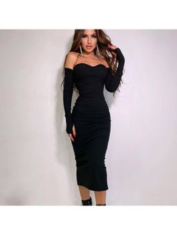 PARTIQ - Women Bodycon Midi Dress