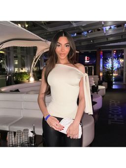 PARTIQ - Solid One Shoulder Top