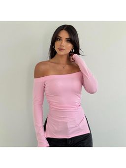 PARTIQ - Off Shoulder Solid Top