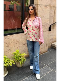 Ishnya - Desi White Lotus Shirt