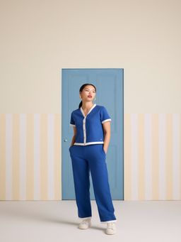 Muvazo - On-The-Go Blue Co-Ord (Set of 2)