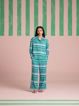 Muvazo - Geo Pop Co-Ord (Set of 2)