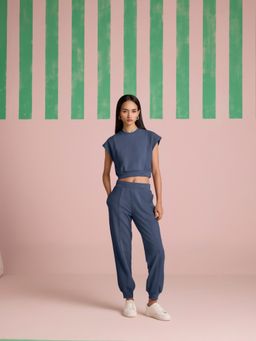 Muvazo - Aeris Panel Future Dusk Co-Ord (Set of 2)