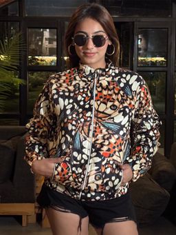 Tandul - Womens Multi-Color Stylish Jacket