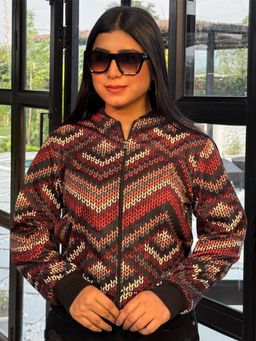 Tandul - Women Multi-Color Printed Jacket