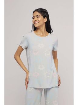 NeceSera - Women Grey Modal Round Neck Top