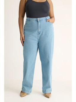 FREAKINS - Curve Brezzy Straight Jeans